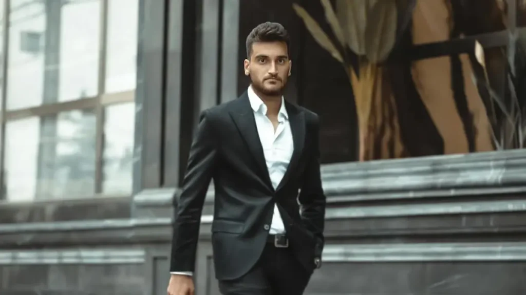 men's coat pant combination